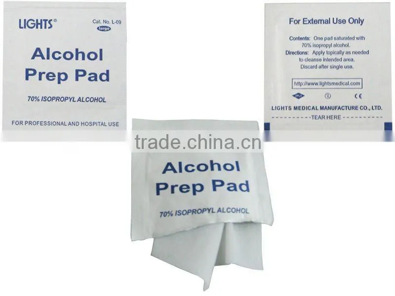 Alcohol antiseptic pad L 09s
