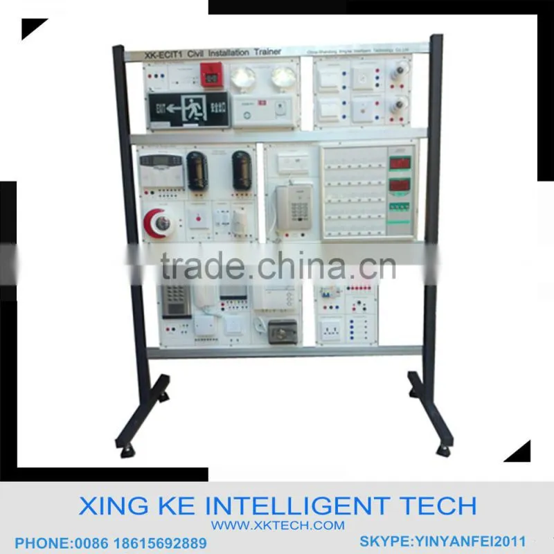 Building Wiring Training Device Didactic Equipment for School Lab