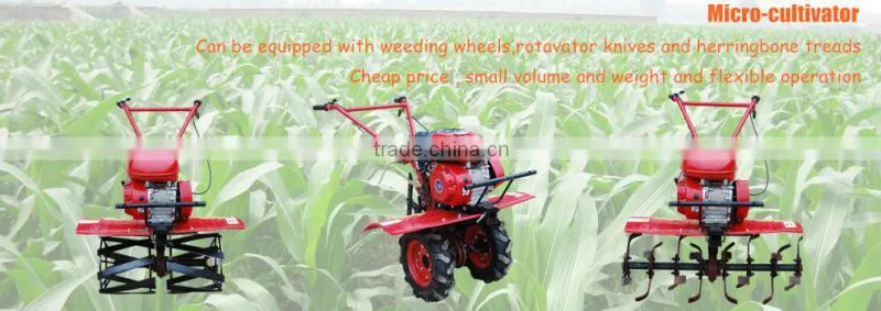 Garden Gear Drive Type mini power tiller with 170F gasoline engine