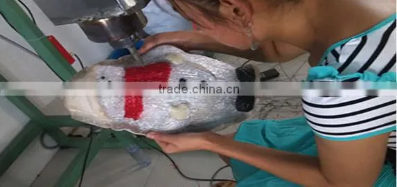 High:55CM 100LED sea bear 3D motif lights With 8 functions