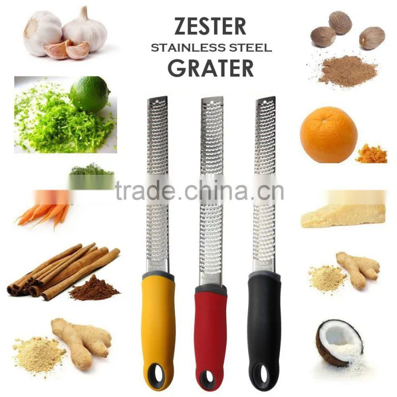 2 in 1 Stainless Steel Microplane zester grater