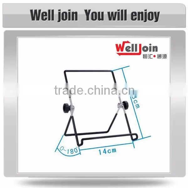 Metal pad support stand holder