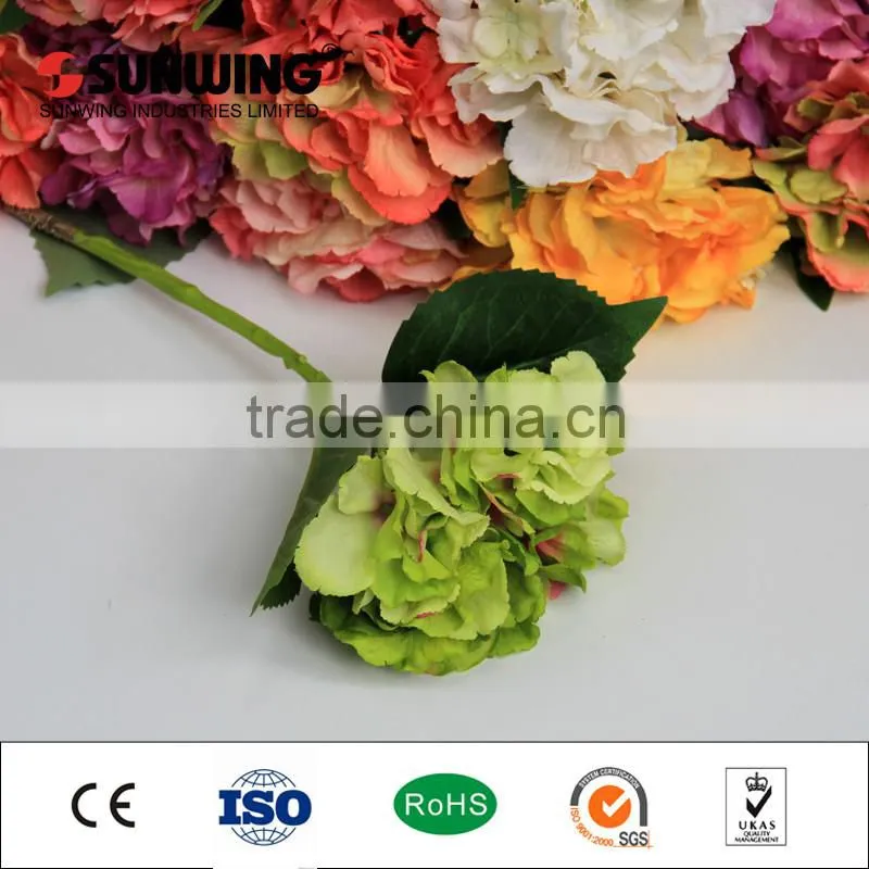 wedding decorative artificial green flower wreath orchids
