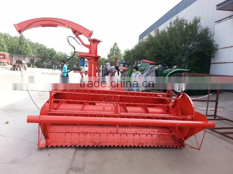 wheat forage harvester powered by tractor