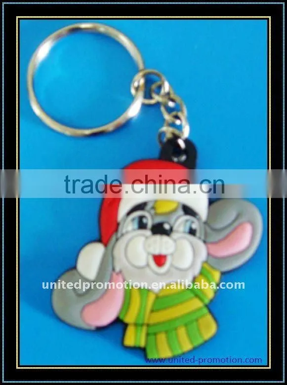 new soft pvc key chain