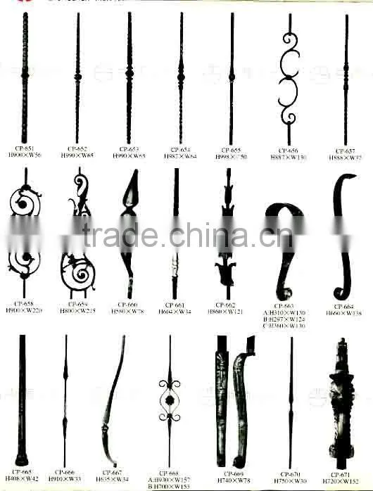 gray iron fence casting