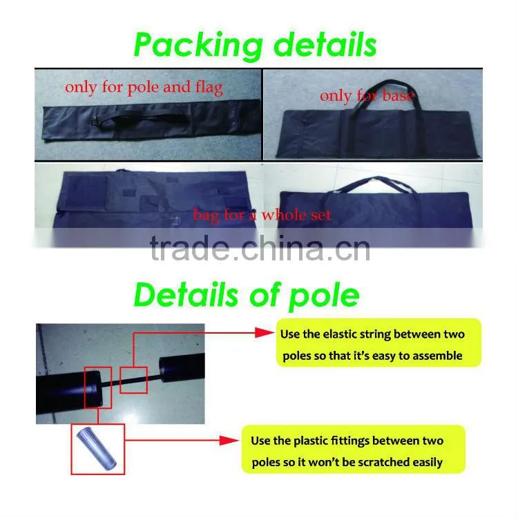 promotion sales match your style beach flag in China