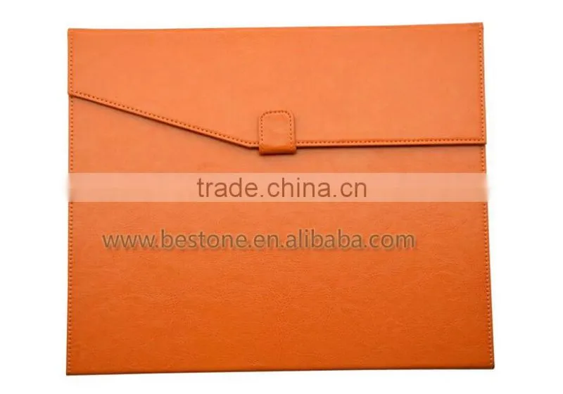 Fully Custom Leather File Document Bag Pocket