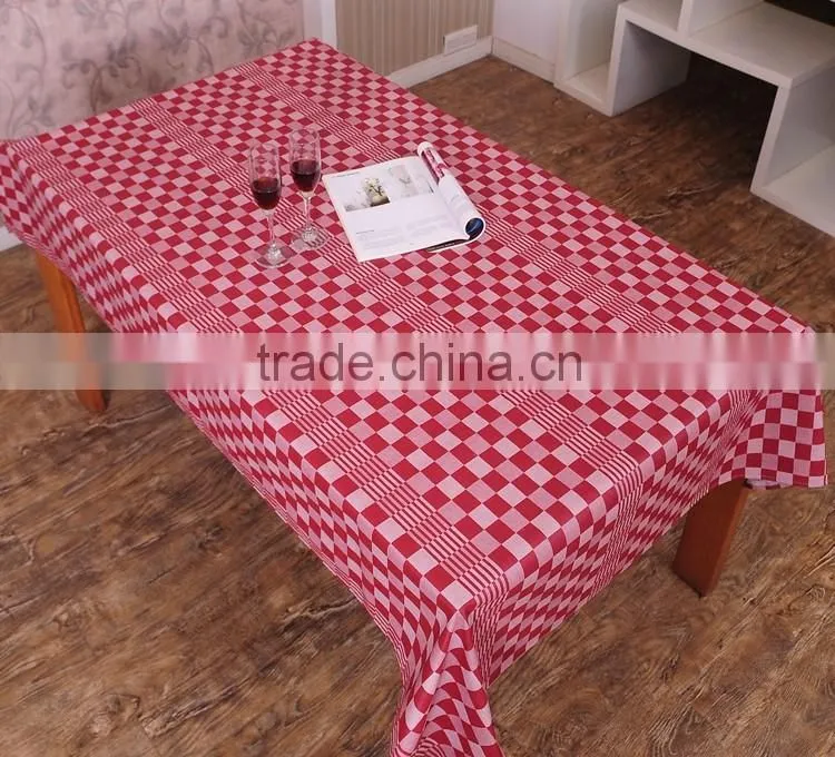 Cotton Tabelcloth CHECK ,DIFFERENT COLORS ,Printed Table Cloth