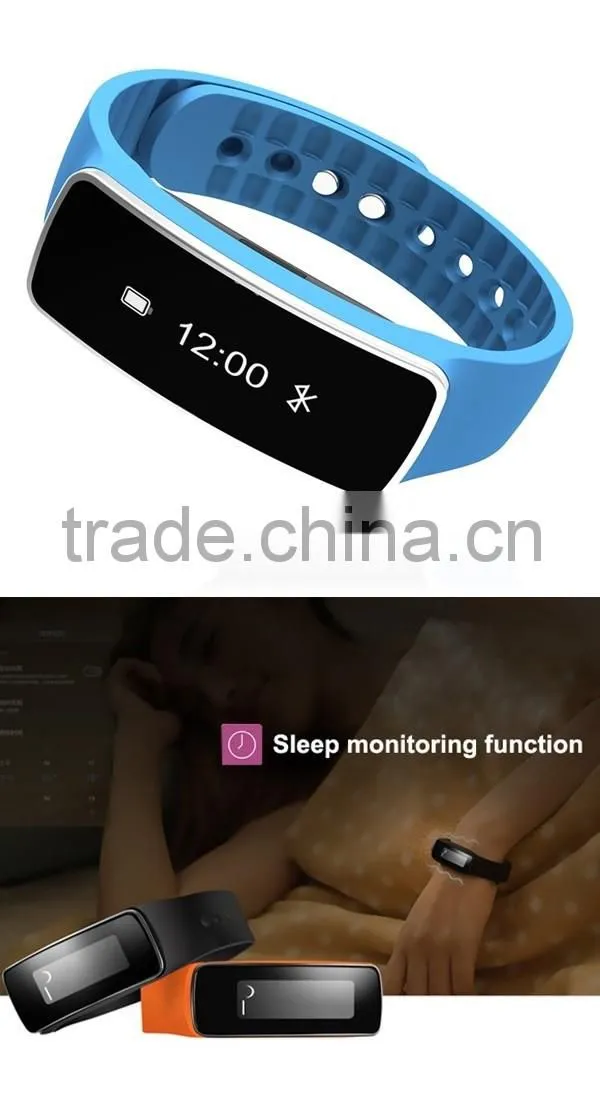 Factory Price OEM touch screen V5 smart bracelet,intelligent Fitness Healthy Tracker wristband For Android samsung