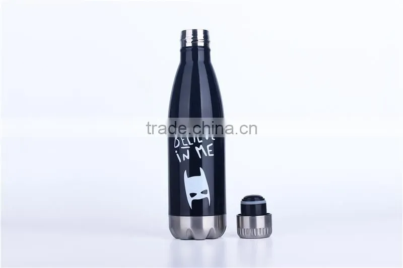 newest design cola cold water thermos wholesales price