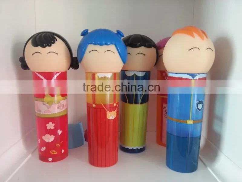 BPA free polypropylene cartoon character lovely water bottle cup gift for girls boys