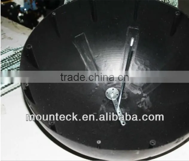 Gold mirror ball 75cm 30inch size rotating mirror ball With Fiberglass core