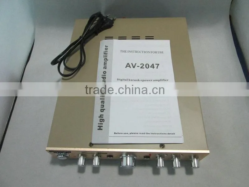 high quality digital amplifier professional karaoke amplifier epower amplifier AV-2047