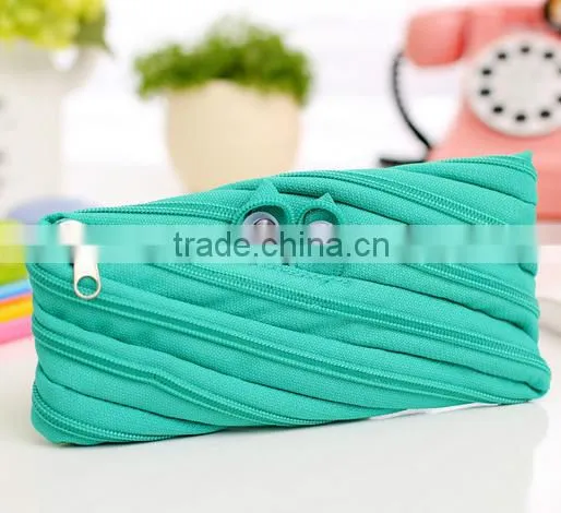 Fashion zipper pencil case/ pencil bag china supplier