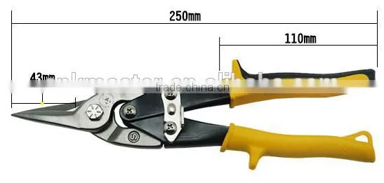 K-Master tools 10"/250mm aviation snips cutting tools
