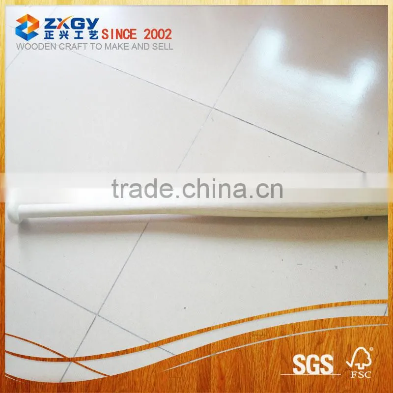 Nature wood baseball bats white poplar wood promotional wooden baseball bat