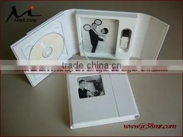 Magnet Fabric Pen USB Storage Packaging Gift Box