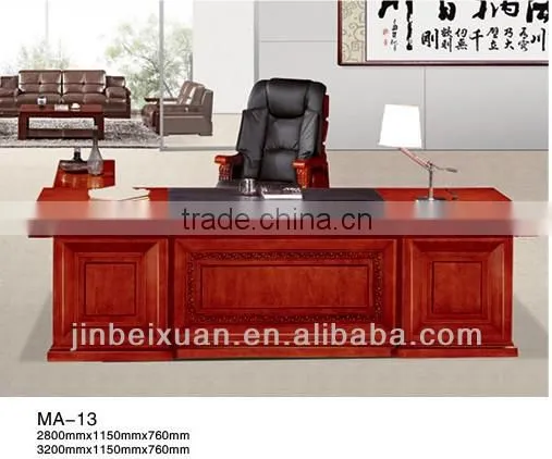 Executive office desk design wooden office desk BOSS desk MA-13