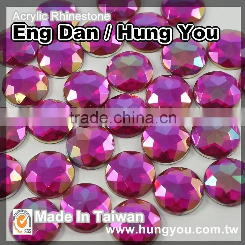 Best Offer Heart Shaped 18mm Acrylic Rhinestone