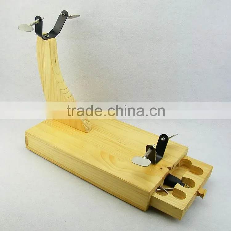 wooden ham holder