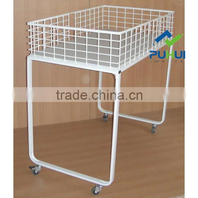 large square wire promotion counter