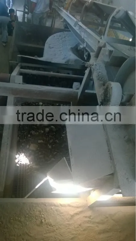 grizzly vibrating screen for basalt gravel crushing