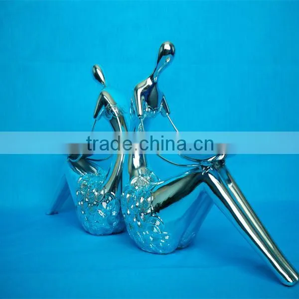 elegant female figure wedding ornaments