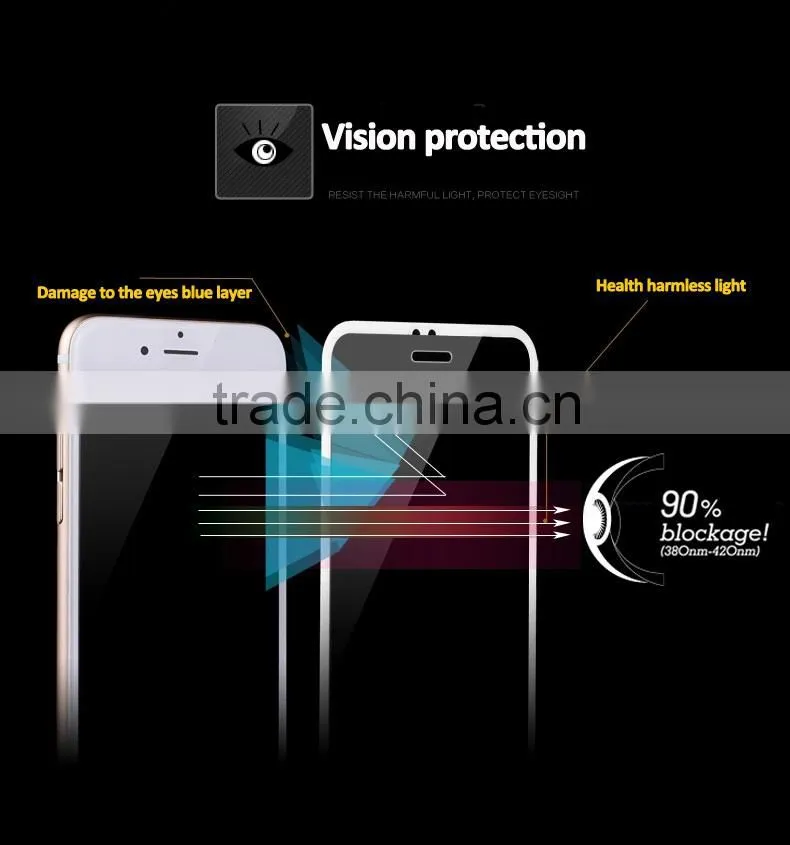 china alibaba waterproof tempered glass screen protector for iphone 6 plus mobile phohe accessories