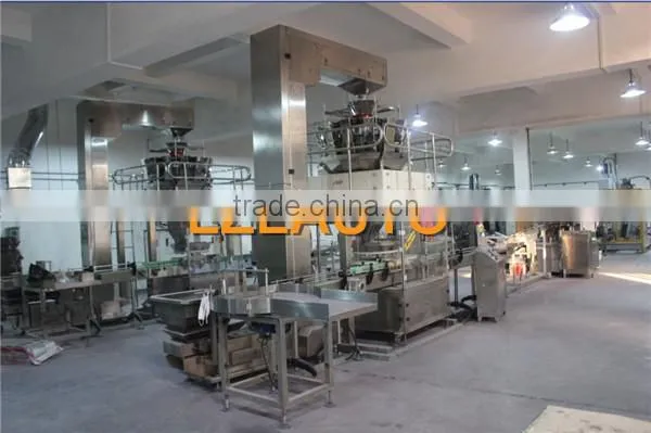 Full automatic vertical weighting vacuum packing machine
