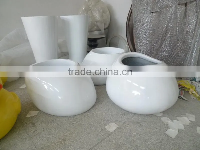 new modern design shopping mall flower planters