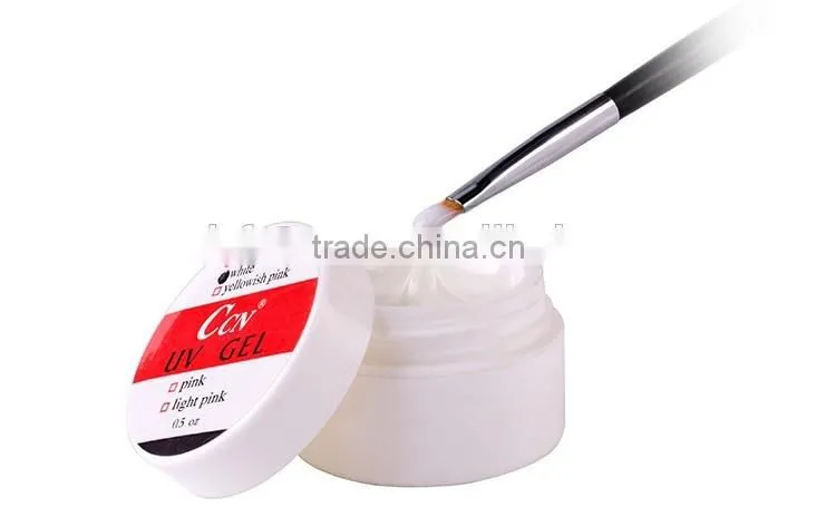 Pro CCN quality product factory uv gel nails Clear Pink White Yellowish UV Gel Builder 1Kg Nail Art Tips Design High Quality