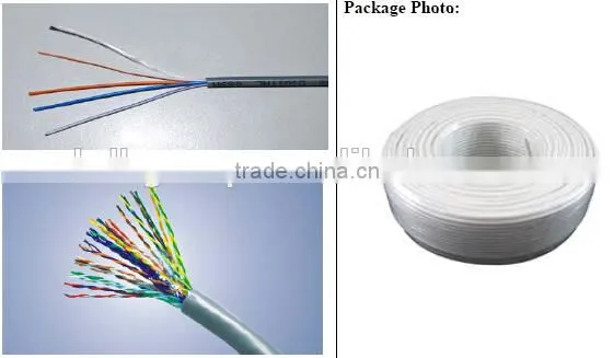 2 /5/10/20/30/50pairs underground solid or twisted copper elephone cable stranded PE insulation pvc sheath telephone cable