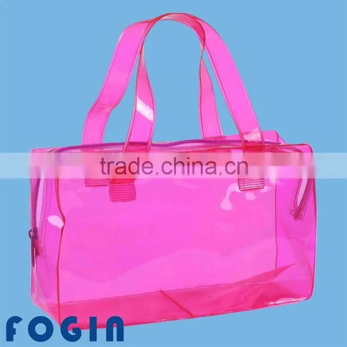 PVC Cosmetic Bag With Handle