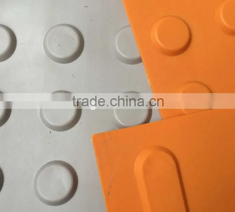 PVC TPU material tactile pvc blind brick care for blind people