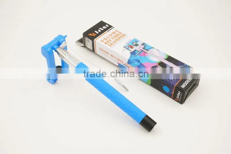 2015 shenzhen kjstar computer co.,ltd new products foldable selfie stick Z06-4