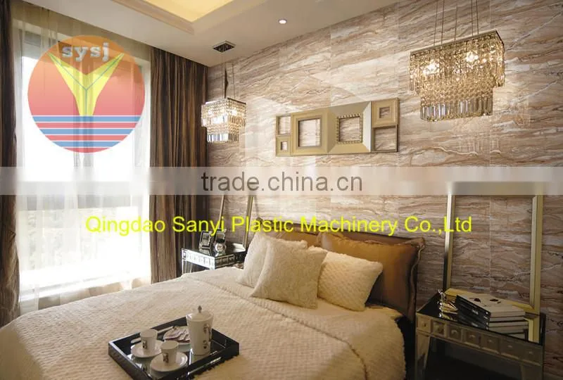PVC Imitated Marble Wall Panel/HouseDecoration Machine/Production Line