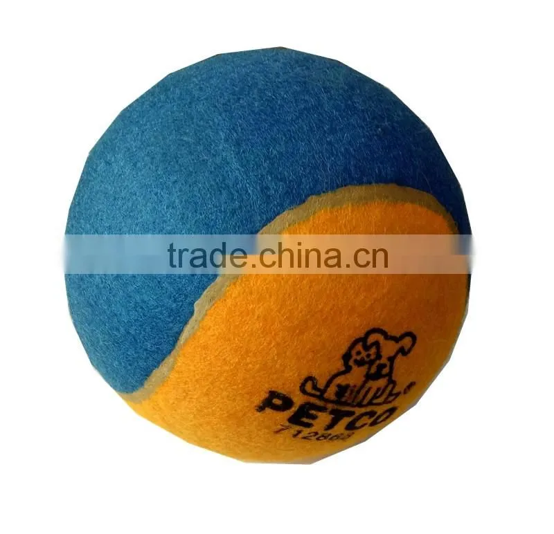 stock tennis ball,5" ball with printing