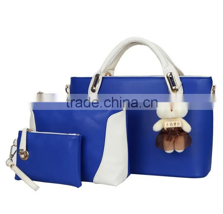 Fashion hot sale PU ladies handbag bags handbag tote bag