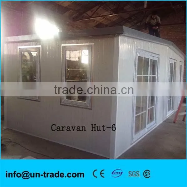 Prefab Caravan Hut--Internal View