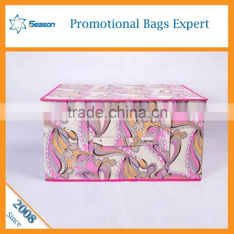 Doll storage boxes kids storage box non woven foldable storage box