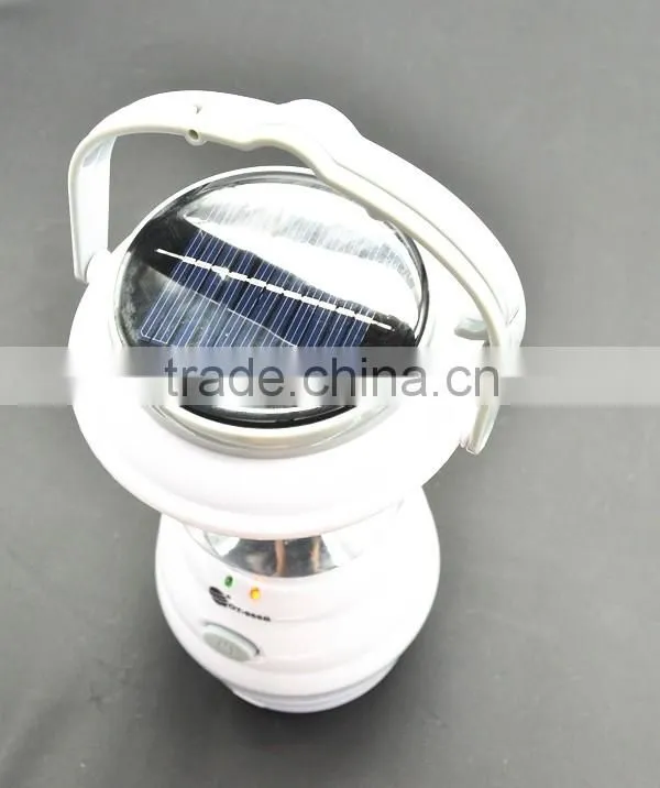 2015 new USB charging tent lamps with solar panel rechargeable high power camping lights