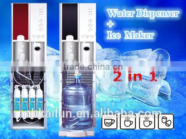 Family use Cold &Hot RO filters/bottom loading Bullet ice maker home