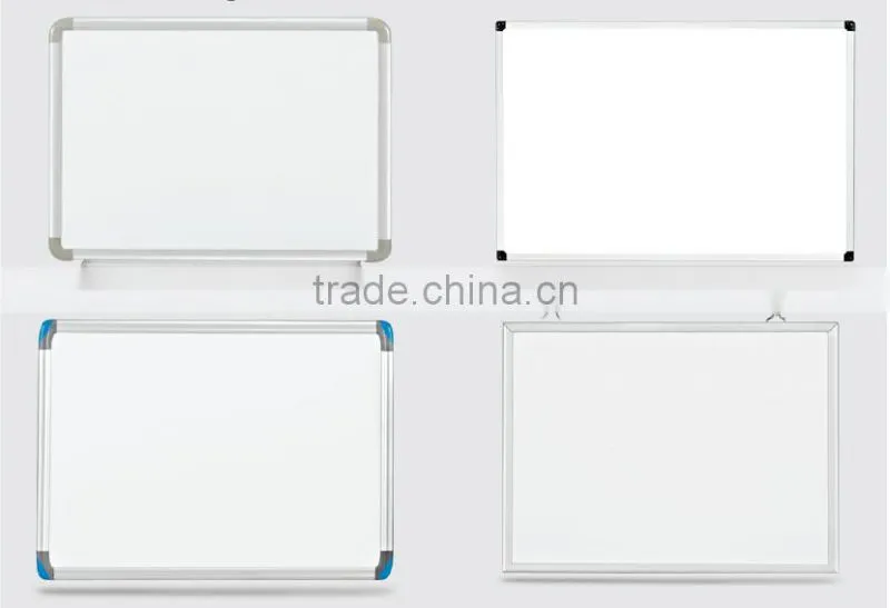 Excellent quality best price white board aluminium/ cork frame ceramic/ magnetic home school office