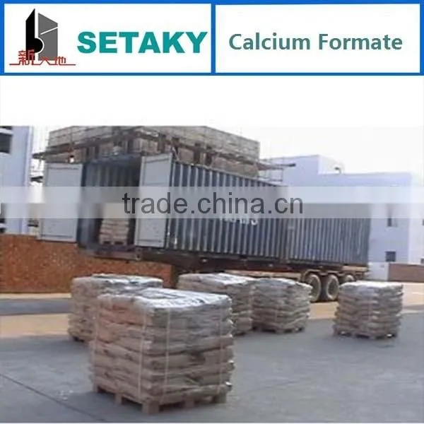 Concrete early strength agent calcium formate