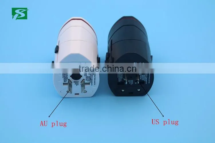 World plug power adapter input 100~240v ac 50/60hz