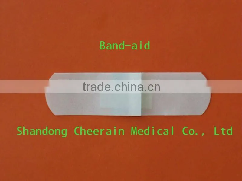 medical disposables Band-aid transparent waterproof pu semi-permeable surgical protective non-woven adhesive dressing