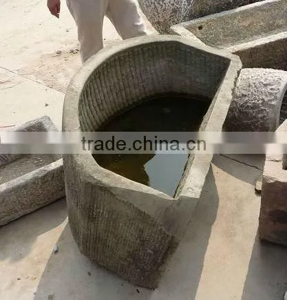 antique stone planter