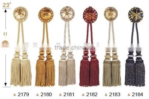 small flower bullion cotton tassel
