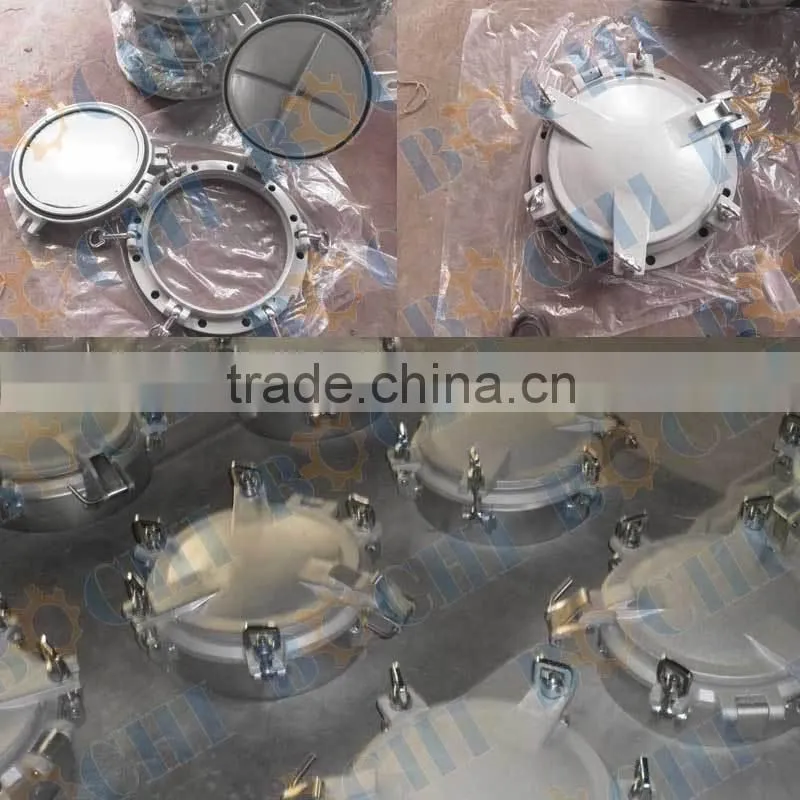 BOCHI Marine Aluminum Welded Opening Type Side Scuttle